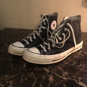 Converse Chuck 70 Mens Size 9.5 Black/Egret